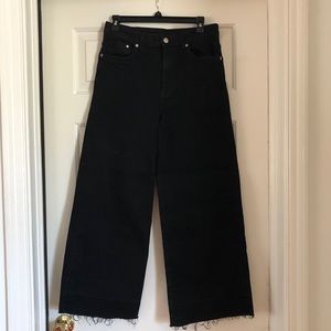 H&M Wide Leg Denim Jeans